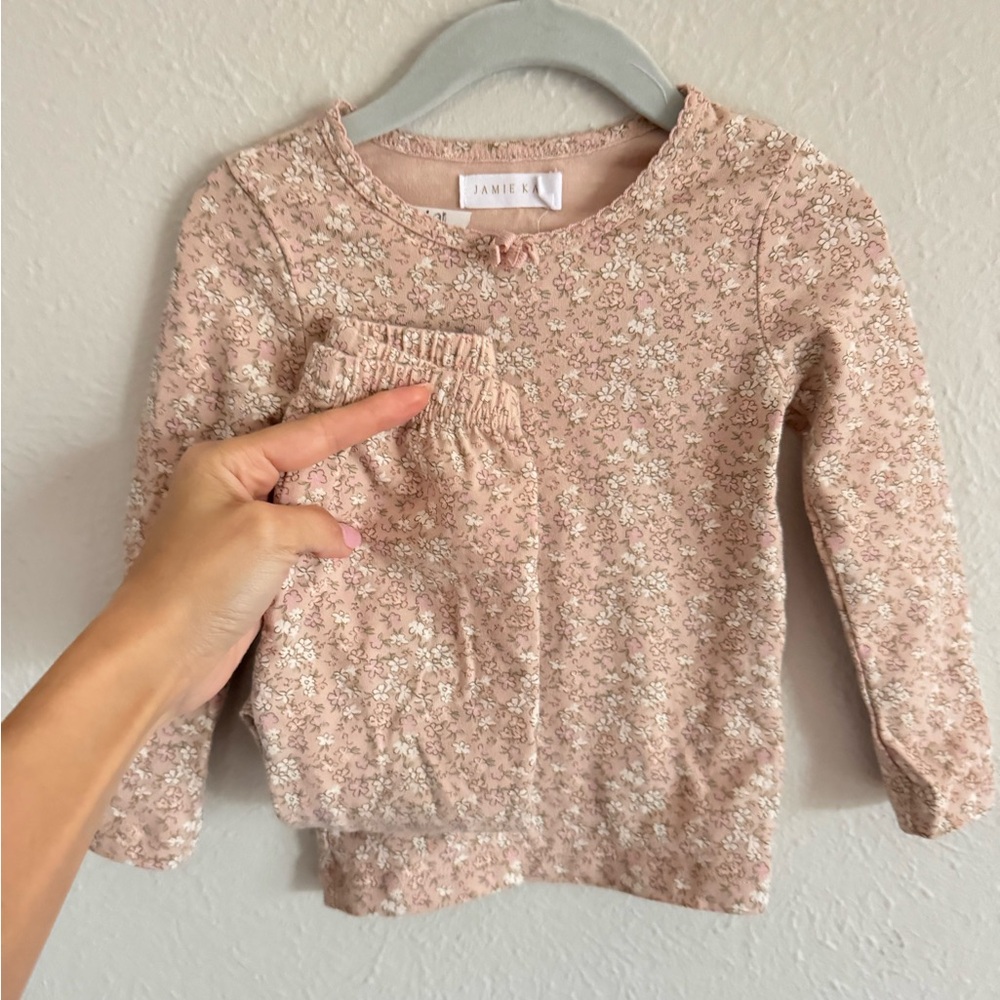 Jamie Kay Pink Floral Amber rose 6/12m
